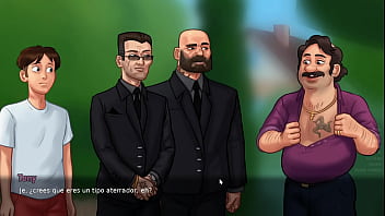 Comforting my horny stepmother - summertime saga