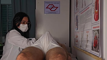 Nurse and esthetician observes patient's erection!