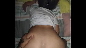 Hot unfaithful latina gets 18 centimeters of cock her husband