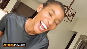 Real Tight Black Babe Pussy Railed POV Rough Missionary By