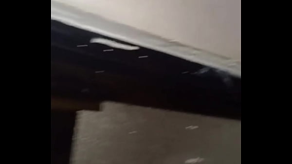 The neighbor surprises me in the bathroom and I invite