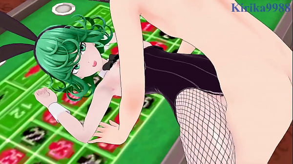 Tatsumaki and Fubuki Bunny Girl intense sex. - One-Punch Man