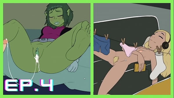 Beast Girl gets creampied and a new sexy girl moves