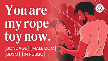 ASMR Audio Porn: Public Bondage and Masturbation with Male Daddy