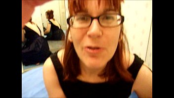 Amateur gives a blowjob in a stores dress in the