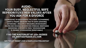 Audio: Your Busy, Neglectful Wife Reprioritizes Her Values After You