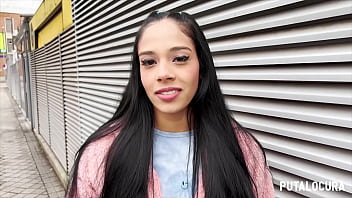PutaLocura - Colombian beauty Katha Dawsoon convinced on the street