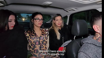 UBER, if he's lucky, fucks three girls in the ass.