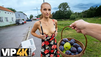 VIP4K. Red riding hood loves to show her pussy in