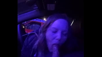 Teasing and Flashing then I Slurp His Cum Out