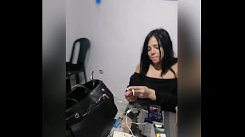 I COME FROM WORK TO CATCH MY COMPANY'S WOMAN ..