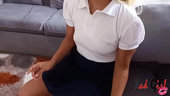 If a stepdaughter is punished when she doesn't want to