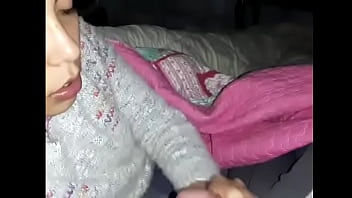 I SWALLOW ALL THE ACCUMULATED MILK OF MY HUSBAND -