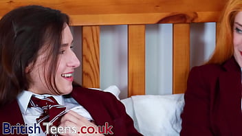 Gorgeous 18 Year Olds Race To See Who Can Cum