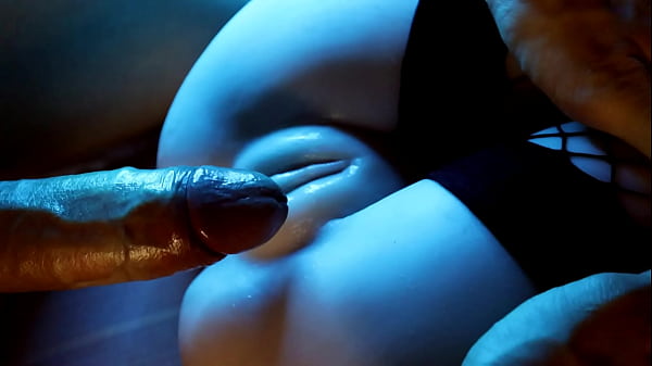 Sweet pussy in erotic black stockings gave fantastic pleasure