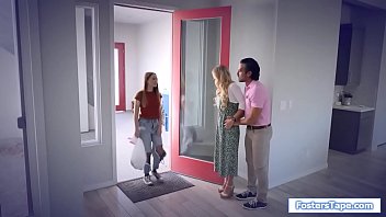 Milf and stepdad share teen stepdaughter