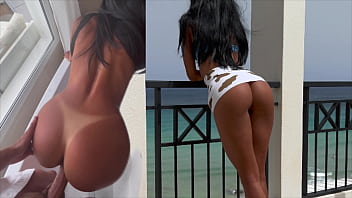 I put my dress on tighter and my roommate couldn't