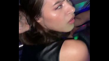 Hard sex with a stranger at the VIP nightclub