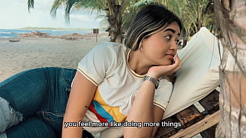 I met a girl on the way to the beach