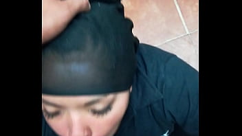 She sucks me off at work