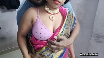 I lifted the saree of my Indian desi wife and