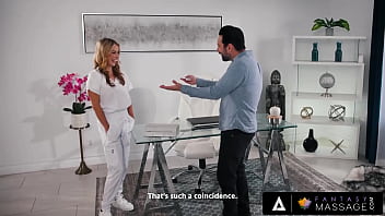 FANTASY MASSAGE - Hot Anal Fuck During Massage With Happy