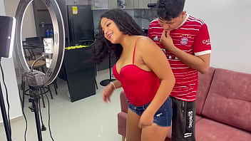 I help my little stepsister with her social media and