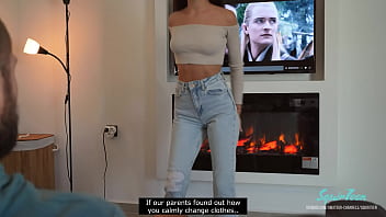 Extra small stepsister gets fucked hard to go for a