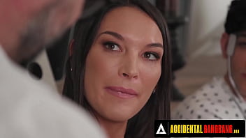 ACCIDENTAL GANGBANG - Katrina Colt Takes On Five Scientists For