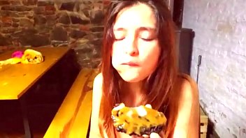 Hot sex in the basement of my house. She takes