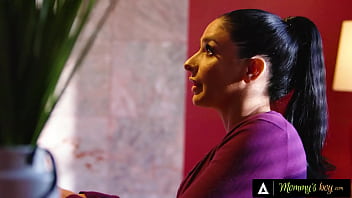 MOMMY'S BOY - Upset MILF Sheena Ryder Caught Assistant Melissa