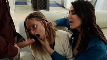 Lonely Foster Teen Offers Her Body to Her New Family