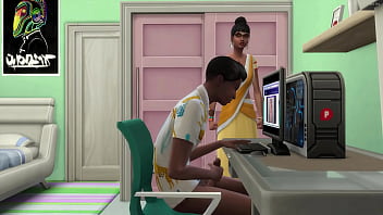 Indian Stepmom catches her stepson masturbating in front of the