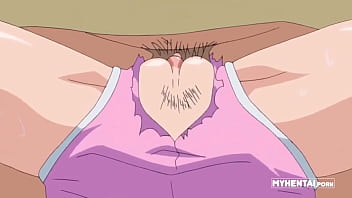 Perverted old man fucking a hot young girl (Purple hair