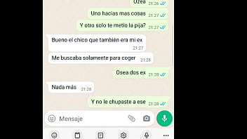 My girlfriend tells me how they fucked her in the