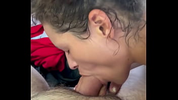 Pretty young hooker is on the phone with her boyfriend