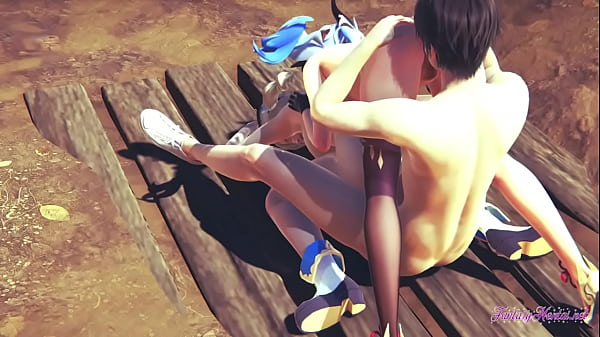 Genshin Impact Hentai 3D- Theesome A boy Fuck and do