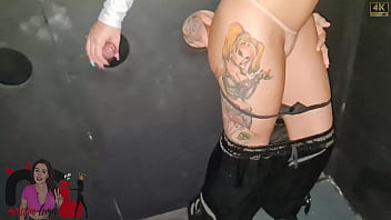 At GloryHole I sucked that big, thick cock a lot.