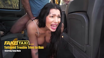 Fake Taxi - Big tits teen goth Sexy Nala pays