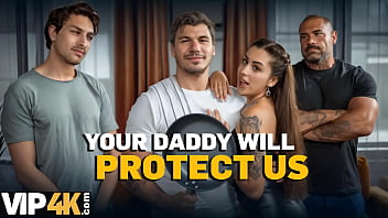 VIP4K. Brunette babe chose wisely whom to fuck...