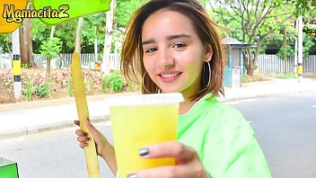 MAMACITAZ - Cute And Shy Latina Teen Julia Garcia Takes