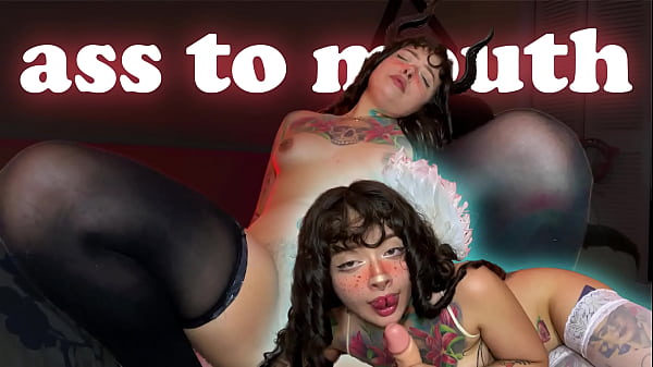 Demon turns into angel after a good fuck. Ass to