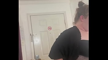 White bbw sucks huge bbc and gets punished