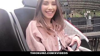 Thickumz - Sexy Vlogger Babe Aria Lee Flashes Big Booty