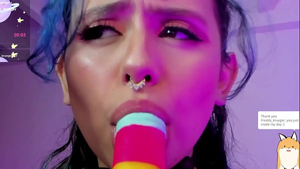 Part 1: Horny webcam model likes masturbating tokens thinking about