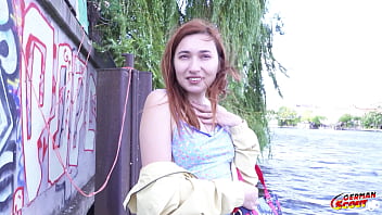 GERMAN SCOUT - Big Dick in Ass for Short Teen