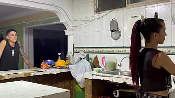 Trans has her first time with her cousin