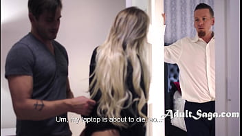 Incredibly Close Call (Wife Fucks Her Lover In Closet While