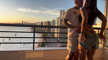 Fucking hot at sunset is a delight - COWGIRL