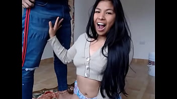 We take advantage of an abandoned house to fuck... he